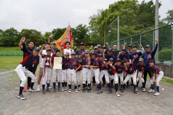 第55回　港南区少年野球大会　優勝！